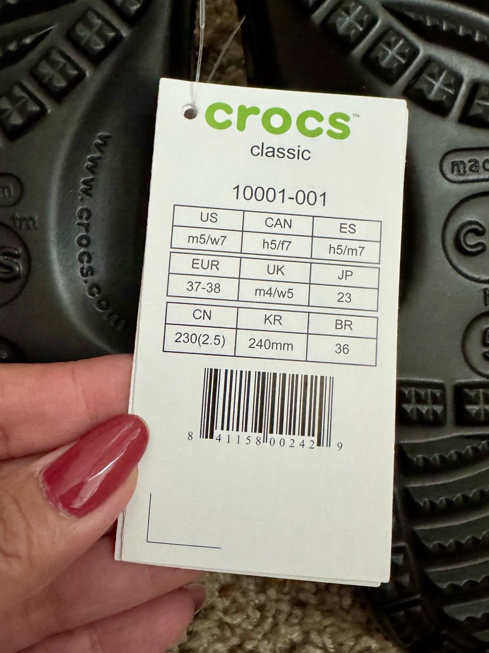 CROCS Classic Clog - Black - Picture 5 of 6